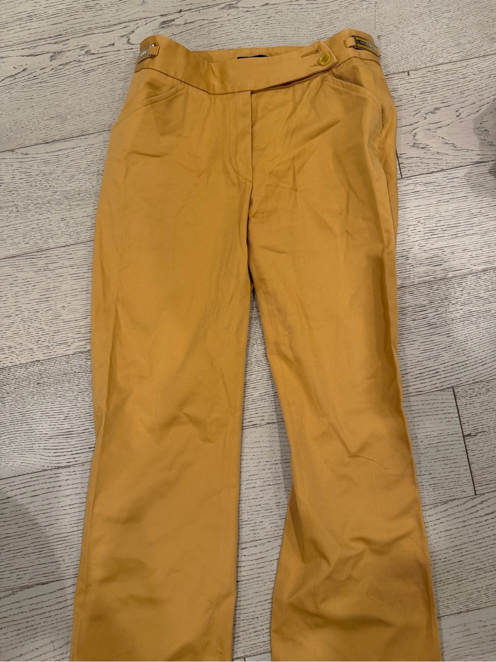 Dolce & Mustard Yellow Women's Pants